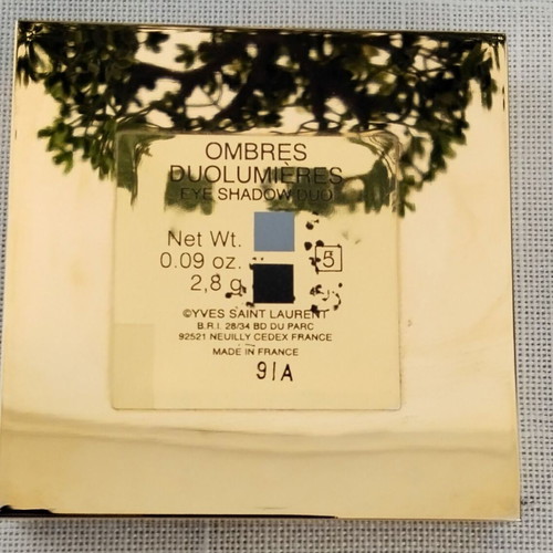 Yves Saint Laurent Duo Eyeshadow No. 5 Blue Legend Grey Illusion like new