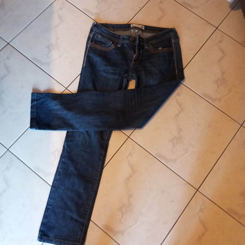 BSB women's denim jeans used, blue, straight fit, size XXXS