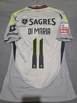 Benfica Di Maria Jersey 2024/2025 authentic like new with Liga Portugal patch