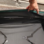Large suitcase, green