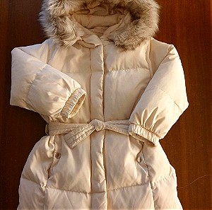 Πουπουλενιο παλτό για κοριτσάκια/Zara/4-5 ετων