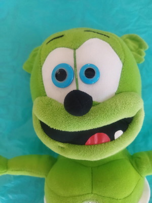 Gummy Bear Singing Plush Toy, 33 cm