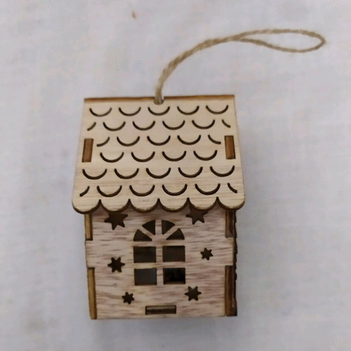 Christmas wooden ornament like new