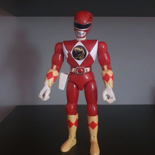 Red Kicking Power Ranger used 20cm from Mighty Morphin Power Rangers 1994