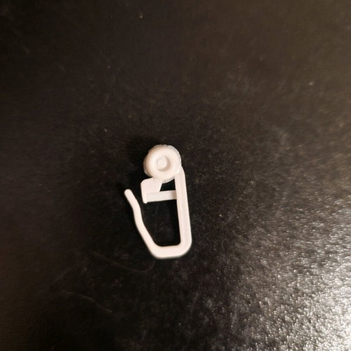 Curtain clips pack of 38 white plastic