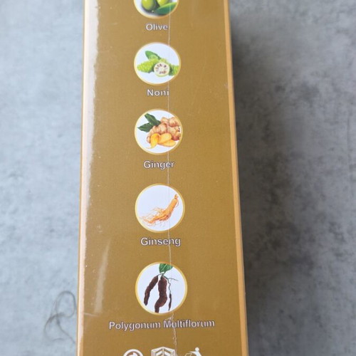 Golden Brown Hair Shampoo with Argan Oil and Avocado new