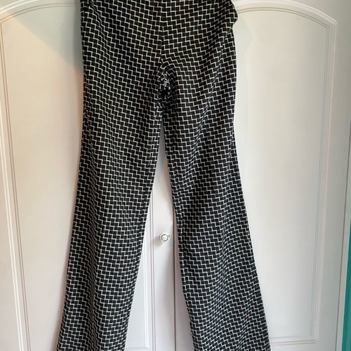 Lussile checked pants size 46 like new, straight fit