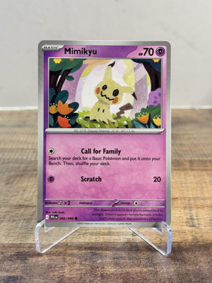 Pokemon Mimikyu 042/094 Phantasmal Flames card near mint