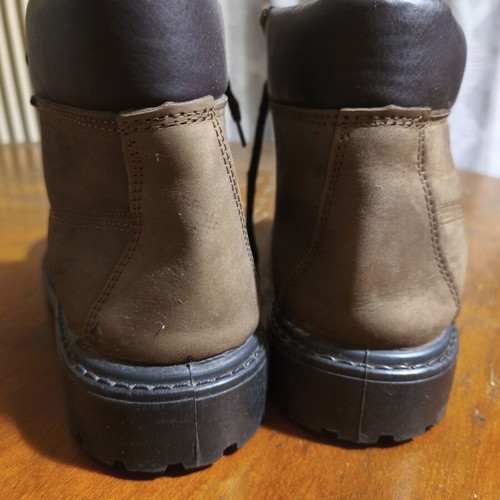 Men's boots size 45 used, brown