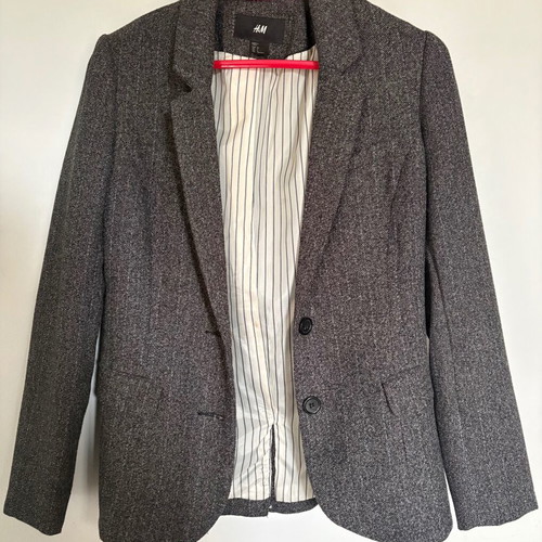 H&M women's jacket gray small like new