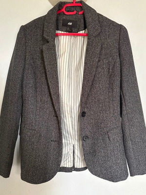 Γυναικείο σακάκι H&M γκρι small σαν καινούργιο
