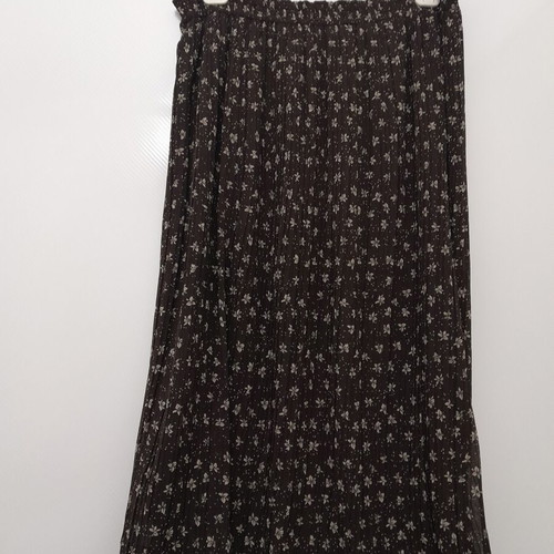 Cappuccini pleated maxi skirt with floral pattern size XL/XXL like new