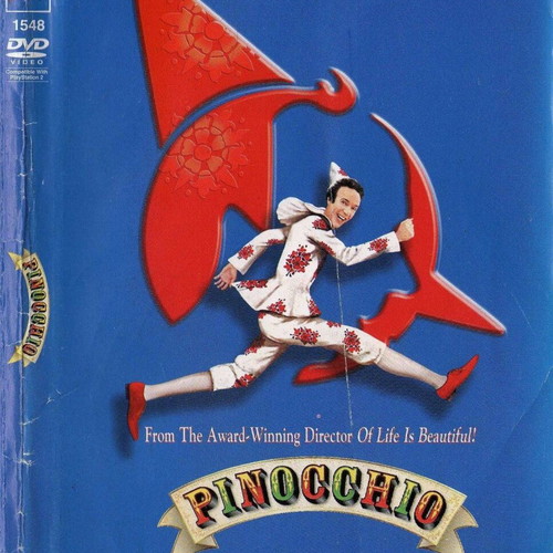 Pinocchio DVD μεταχειρισμένο, κωμωδία φαντασίας με υπότιτλους