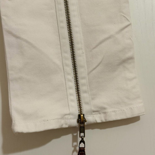 Blumarine White Women's Capri Pants like new, size 42IT (M)