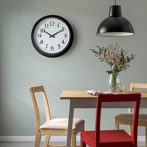 Bravur wall clock 59 cm like new, analog