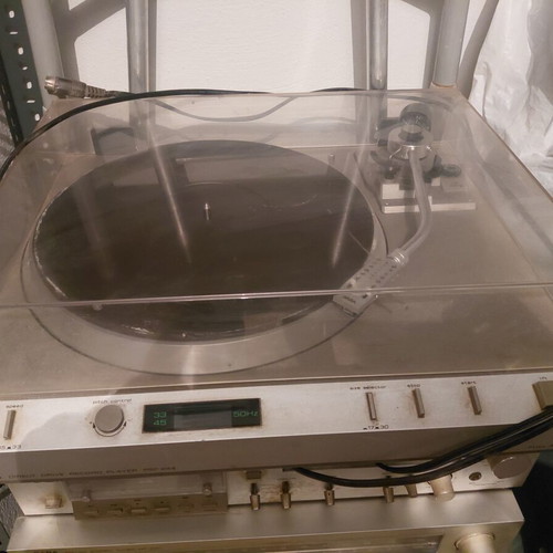 Vintage Saba PSP 244 turntable used, direct drive, automatic