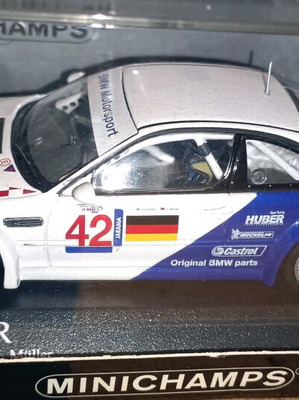 BMW M3 E46 GTR Minichamps καινούργιο περιορισμένης παραγωγής