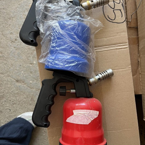 Calfer Gas FL.301 plastic gas torch, pack of 2