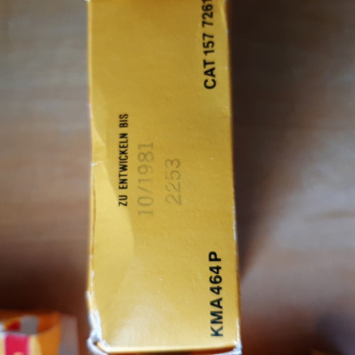 Kodak Super 8 Kodachrome 40 Type A film cassette set like new