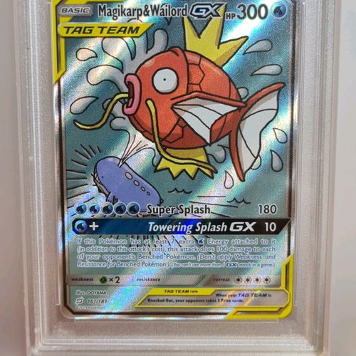 Magikarp & Wailord GX 2019 Sun & Moon Team Up Holo new