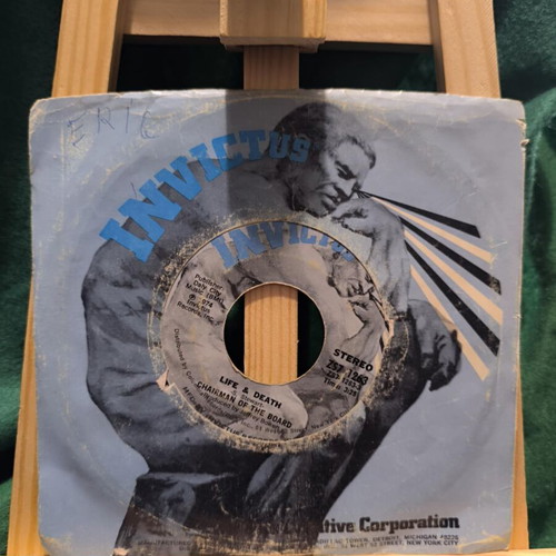 Chairman Of The Board Life & Death vinyl like new, R&B / Soul