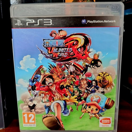 One Piece Unlimited World Red PS3 game like new, English version