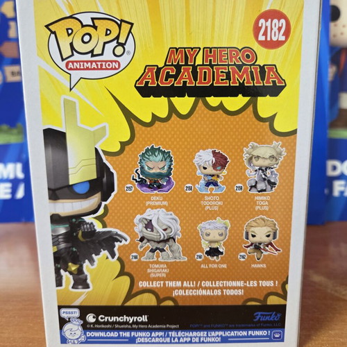 Funko Pop Animation Armored All Might Metallic figure new exclusive