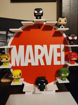 Marvel Mini Funko Pop Display Stand made to order