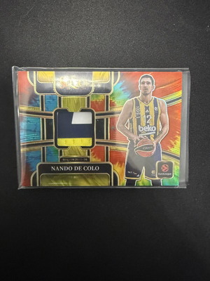 Nando De Colo 2025-26 Panini Select Euroleague Patch Tie-Dye card new