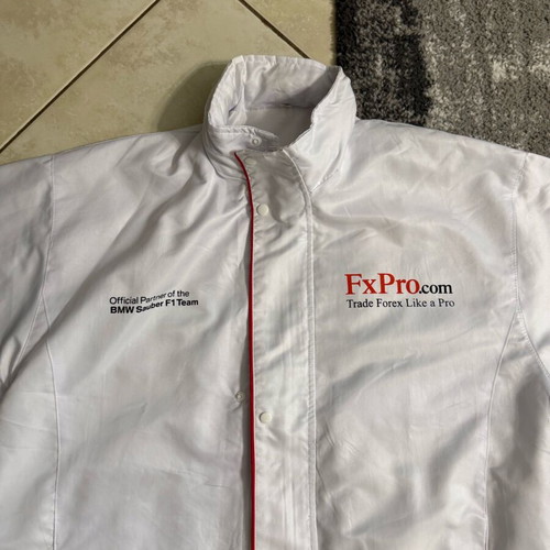 FxPro x BMW men's jacket like new, white