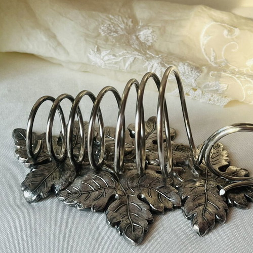 James Dixon & Sons Victorian Toast Rack EPBM like new, 6 slots