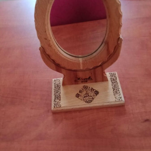 Wooden mirror used from Metsovo