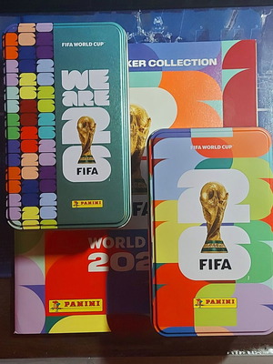 Panini World Cup 2026 stickers, new