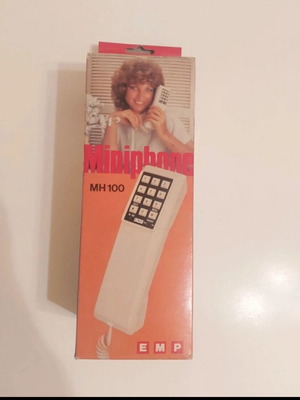 Mini phone MH 100 συλλεκτικό vintage ηλεκτρονικό ενσύρματο καινούργιο σπάνιο