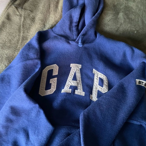 Gap limited edition hoodie used, very large, blue
