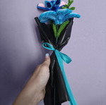 Stich handmade flower bouquet