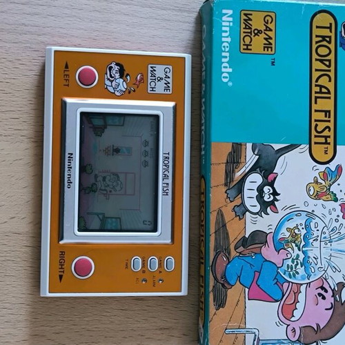 Nintendo Game & Watch Tropical Fish TF-104 like new