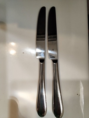 WMF set of 6 dinner knives new, stainless steel silver