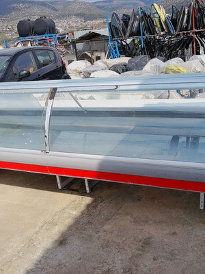 Domi Meat, Cold Cuts, and Dairy Display Refrigerator like new 380x115x125cm