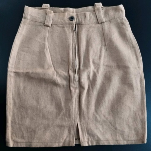 Mini skirt beige like new, size XS