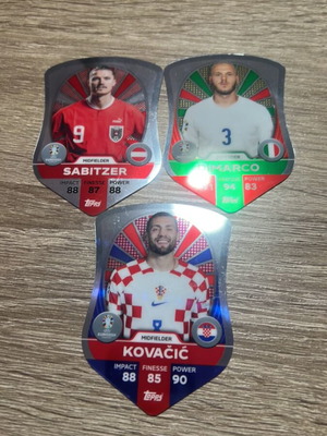 3 euro 2024 cards new