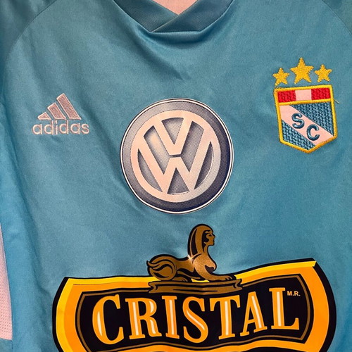 Sporting Crystal Peru adidas authentic climacool jersey new size small