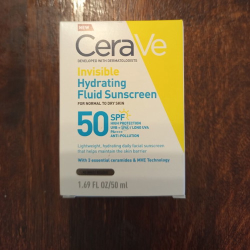 Cerave facial sunscreen SPF 50 new, for normal to dry skin, 50 ml