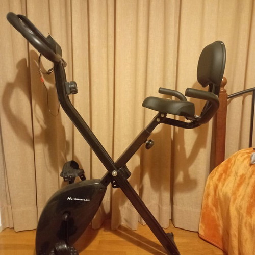 Exercise bike like new, foldable