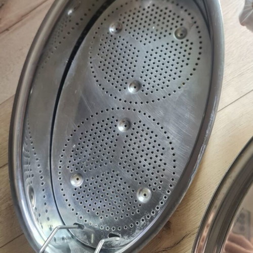 Steam Pan Simens Simtronic Like New, 18/10 Steel, 40x23 cm