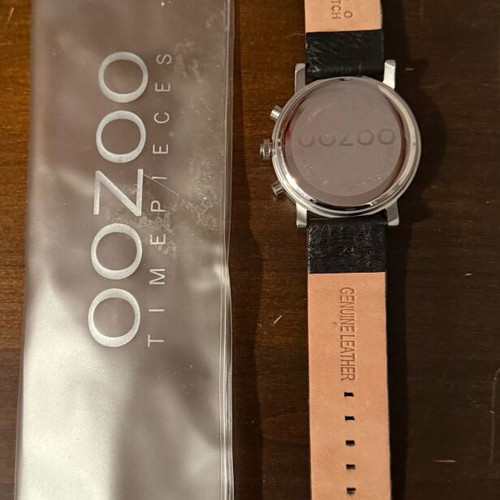 Oozoo Timepieces men's watch brand new, black