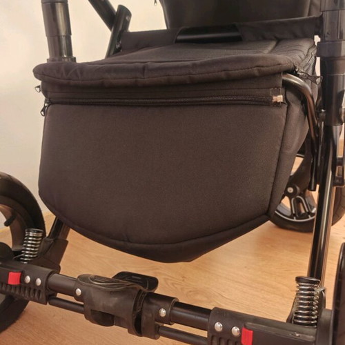 Baby stroller 2 in 1 like new with shock absorbers and bag