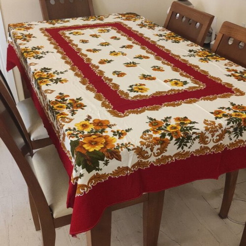 Tablecloths two silk-like, like new