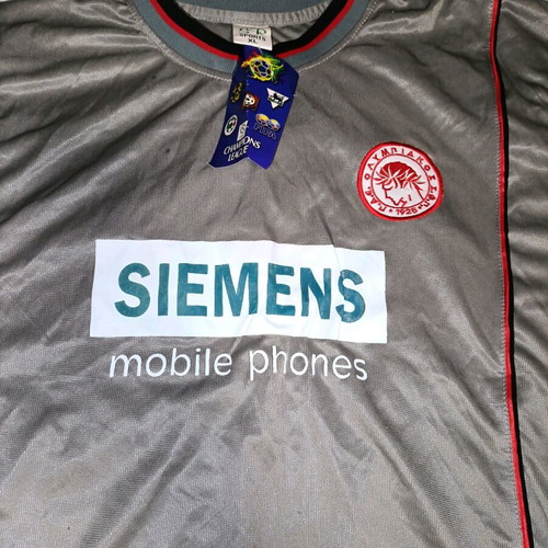 Olympiacos 2003 football jersey used, official replica, size L to XL