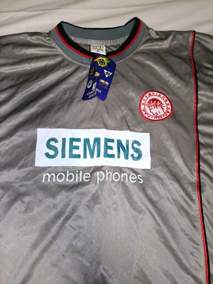 Olympiacos 2003 football jersey used, official replica, size L to XL